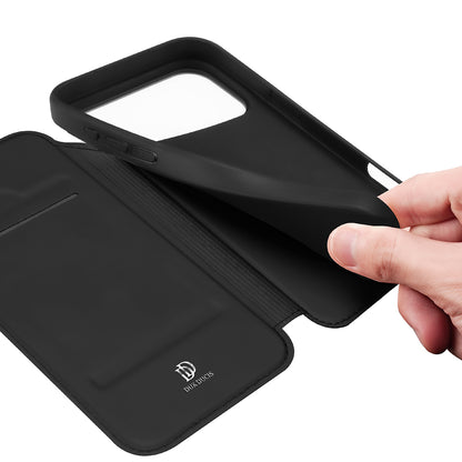 Kuori Apple iPhone 18 Pro Max / 17 Pro Max, DUX DUCIS, Skin Pro, Musta