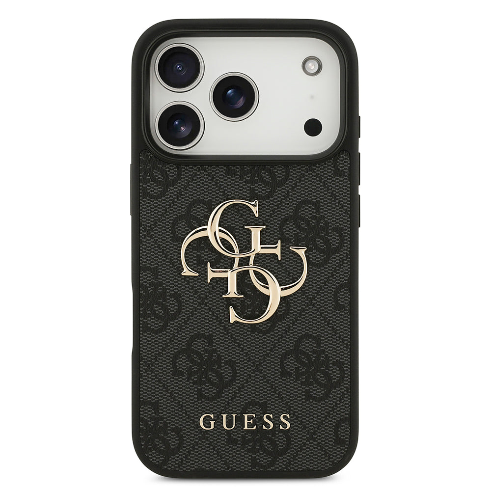 Kuori Apple iPhone 18 Pro Max / 17 Pro Max, Guess, 4G Big Logo, Musta