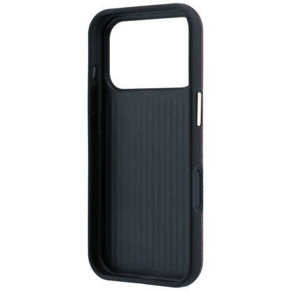 Kuori Apple iPhone 18 Pro Max / 17 Pro Max, Guess, Karkea Iso Hartsilogo, Viininpunainen