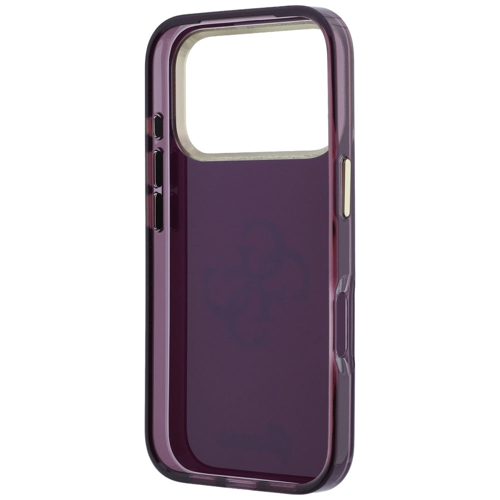 Kuori Apple iPhone 18 Pro Max / 17 Pro Max, Guess, IML 4G Metal Script, Viininpunainen