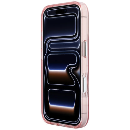 Kuori Apple iPhone 18 Pro Max / 17 Pro Max, Karl Lagerfeld, IML Big Signature Resin Logo Metallikehys, Vaaleanpunainen