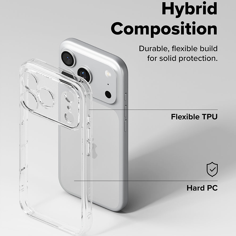Case for Apple iPhone 18 Pro Max / 17 Pro Max, Ringke, Fusion, Transparent