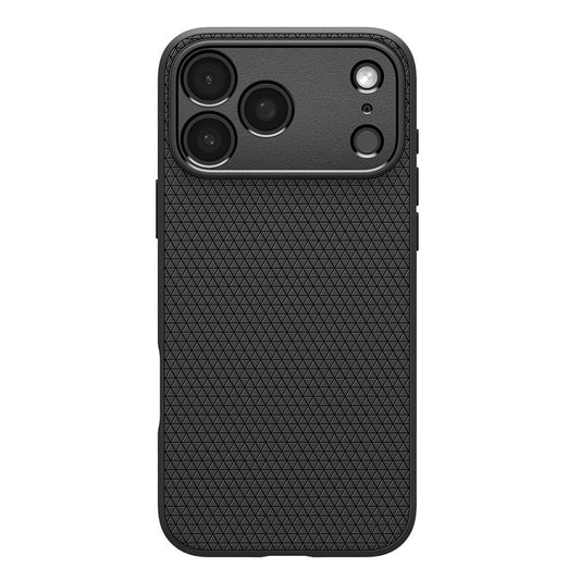 Kuori Apple iPhone 18 Pro Max / 17 Pro Max, Spigen, Liquid Air, Matta Musta ACS12111