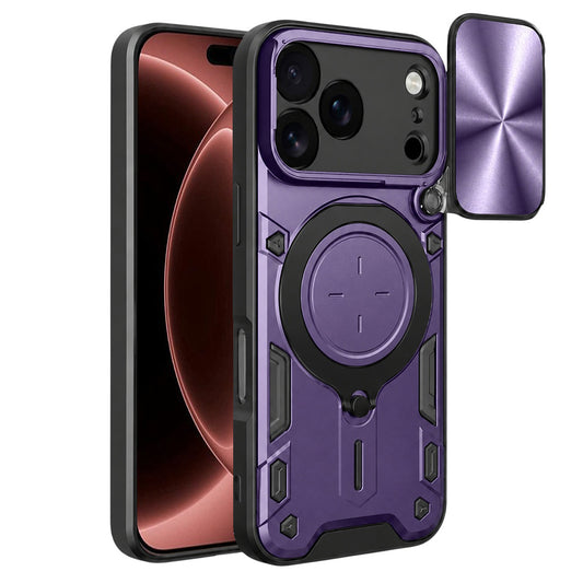 Kuori Apple iPhone 18 Pro Max / 17 Pro Max, Techsuit, CamGuard Pro, Violetti