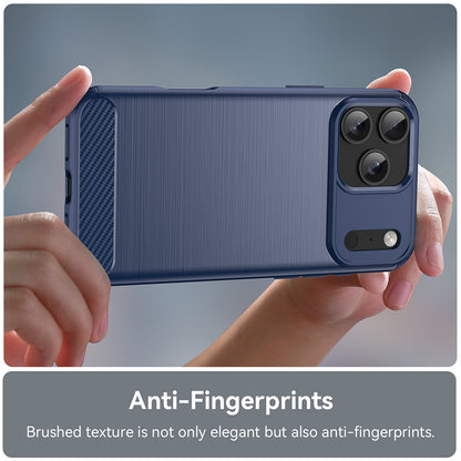 Kuori Apple iPhone 18 Pro Max / 17 Pro Max, Techsuit, Hiili, Sininen