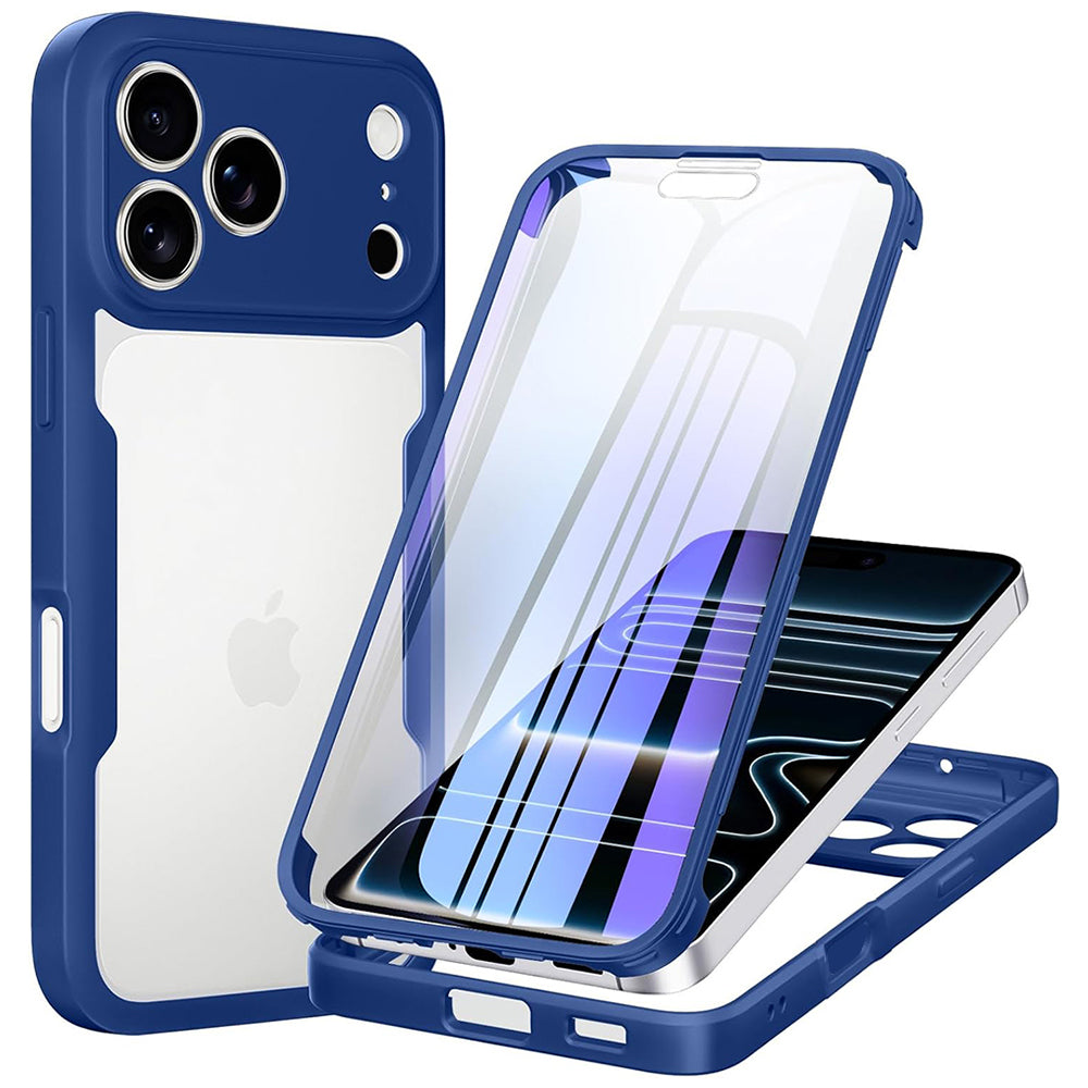 Kuori Apple iPhone 18 Pro Max / 17 Pro Max, Techsuit, ColorVerse 360, Sininen
