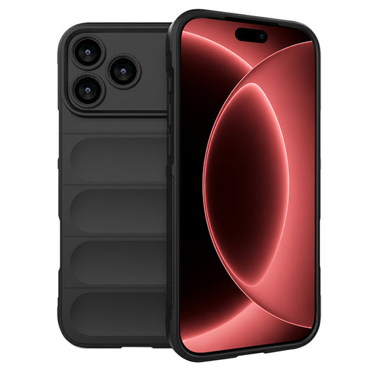 Kuori Apple iPhone 18 Pro Max / 17 Pro Max, Techsuit, Magic Shield, Musta