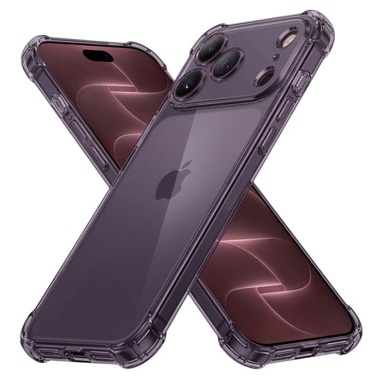 Kuori Apple iPhone 18 Pro Max / 17 Pro Max, Techsuit, Iskunkestävä Kirkas, Savunvärinen