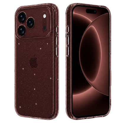 Kuori Apple iPhone 18 Pro Max / 17 Pro Max, Techsuit, SparkleSkin, Läpinäkyvä