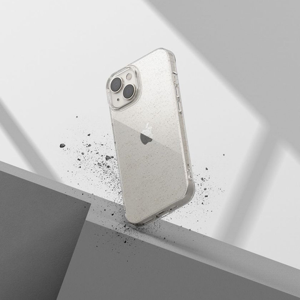 Kuori Apple iPhone 18 Pro Max / 17 Pro Max, Techsuit, SparkleSkin, Läpinäkyvä