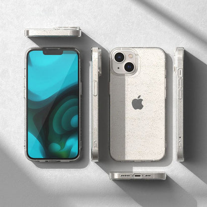 Kuori Apple iPhone 18 Pro Max / 17 Pro Max, Techsuit, SparkleSkin, Läpinäkyvä