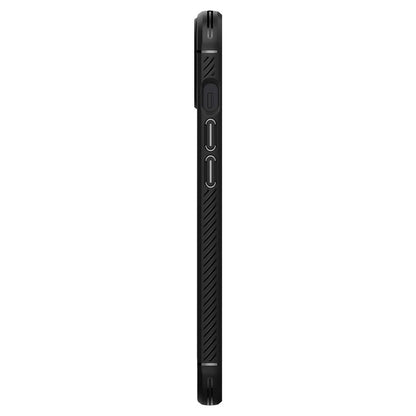 Kuori Apple iPhone 13:lle, Spigen, Rugged Armor, Musta ACS03518