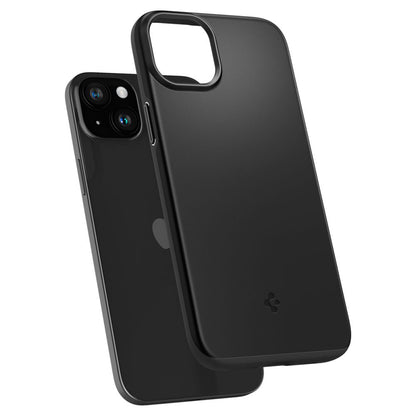 Kotelo Apple iPhone 15:lle, Spigen, Thin Fit, Musta ACS06776