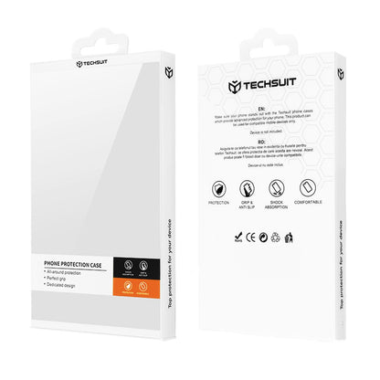 Case for Apple iPhone 17e / 16e, Techsuit, Carbon Shield Pro, Smoke