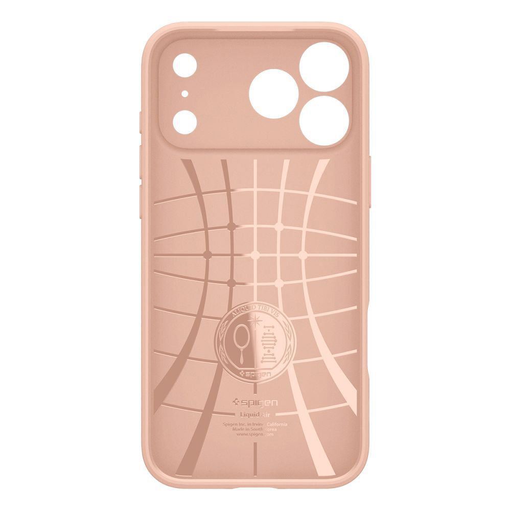 Kuori Apple iPhone 18 Pro Max / 17 Pro Max, Spigen, Liquid Air, Vaaleanpunainen ACS12115