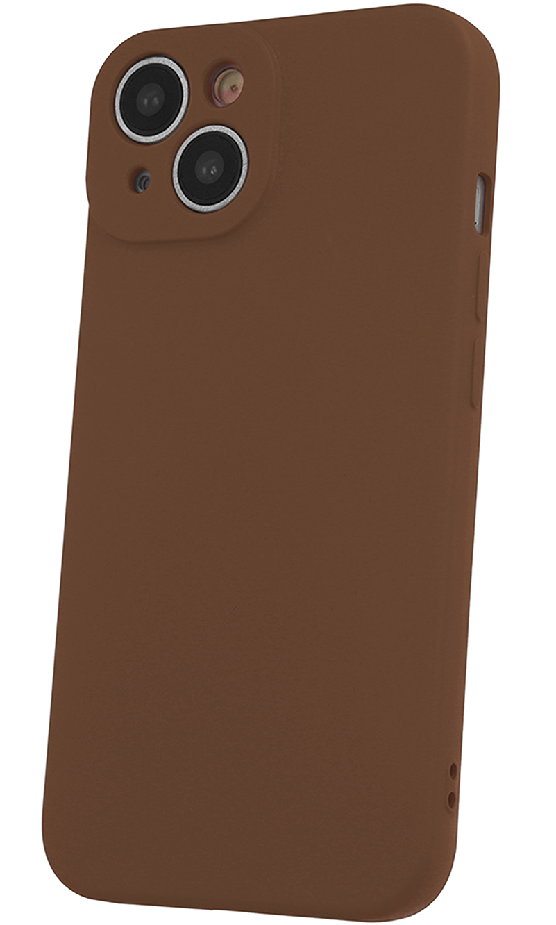 Kuori Apple iPhone 18 Pro Max / 17 Pro Max, OEM, Silikoni, Ruskea