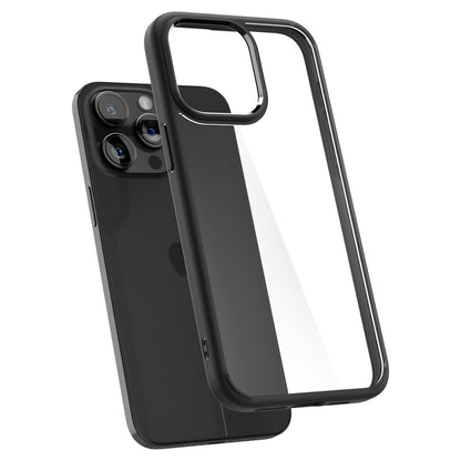 Case for Apple iPhone 15 Pro Max, Spigen, Ultra Hybrid, Matte Black ACS06570