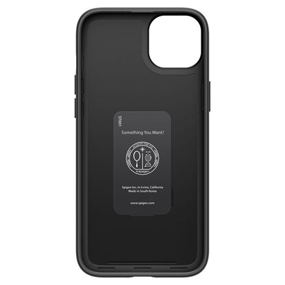 Kotelo Apple iPhone 15:lle, Spigen, Thin Fit, Musta ACS06776