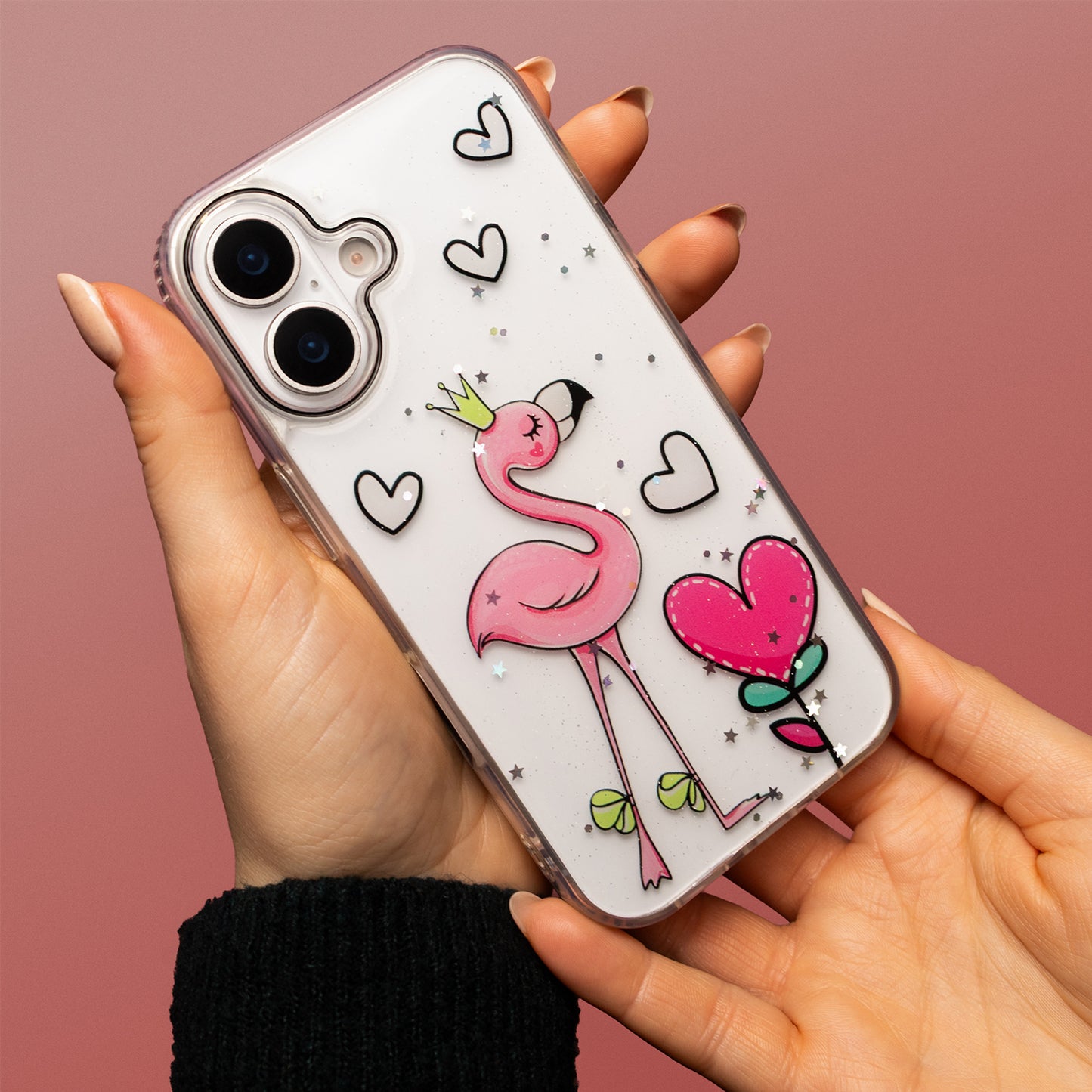 Case for Apple iPhone 12 / 12 Pro, OEM, Ultra Trendy Love 2, Multicolor