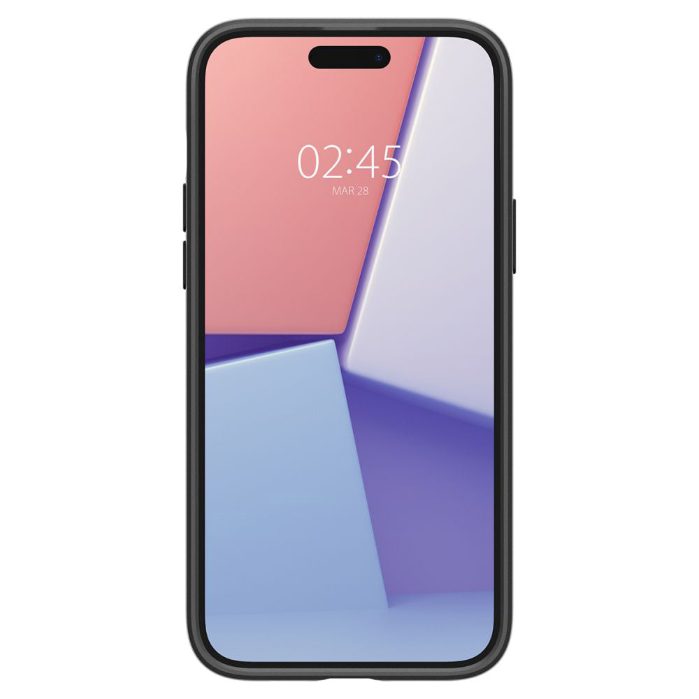 Kotelo Apple iPhone 15:lle, Spigen, Thin Fit, Musta ACS06776