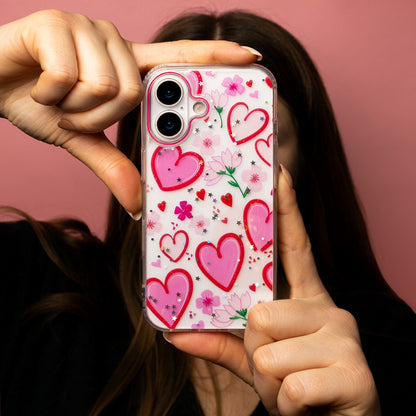 Kuori Apple iPhone 16 Pro Maxille, OEM, Ultra Trendy Love 1, Monivärinen