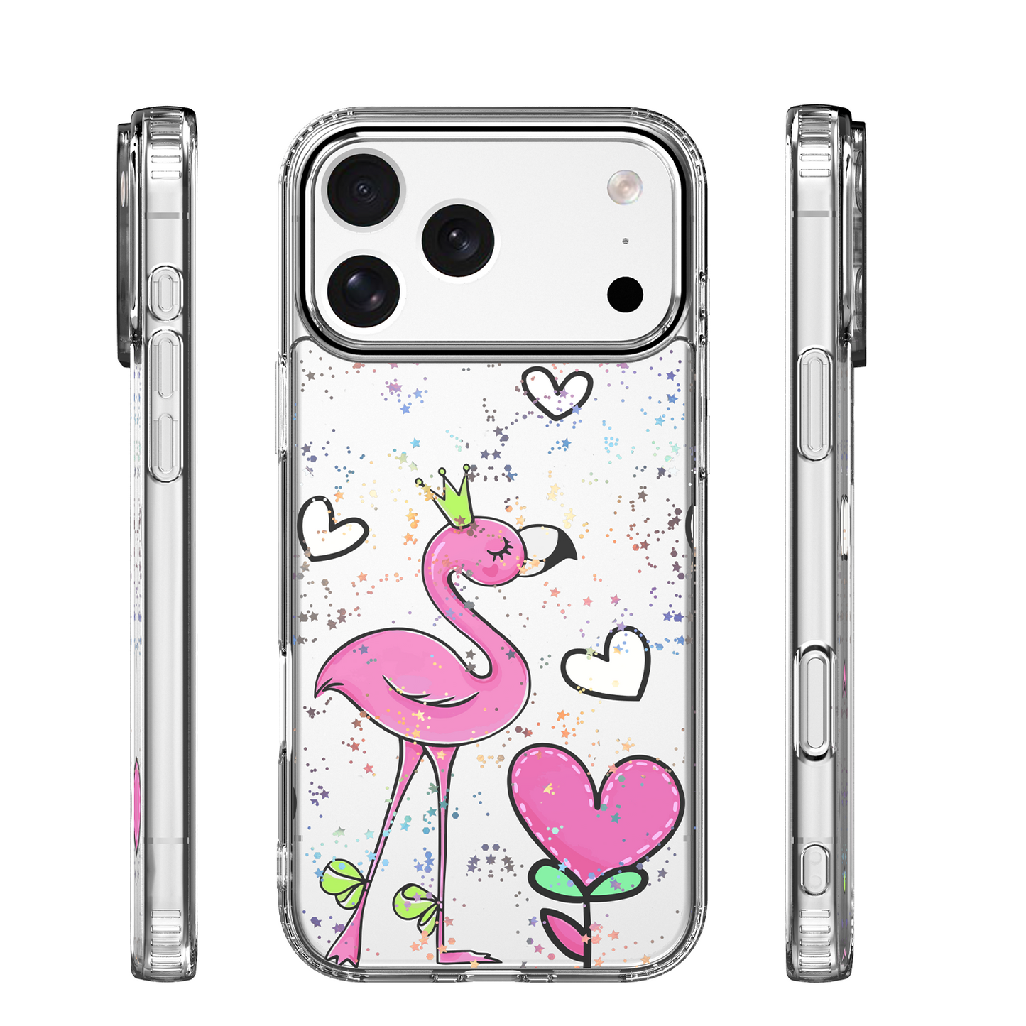 Kuori Apple iPhone 16 Pro Maxille, OEM, Ultra Trendy Love 2, Monivärinen