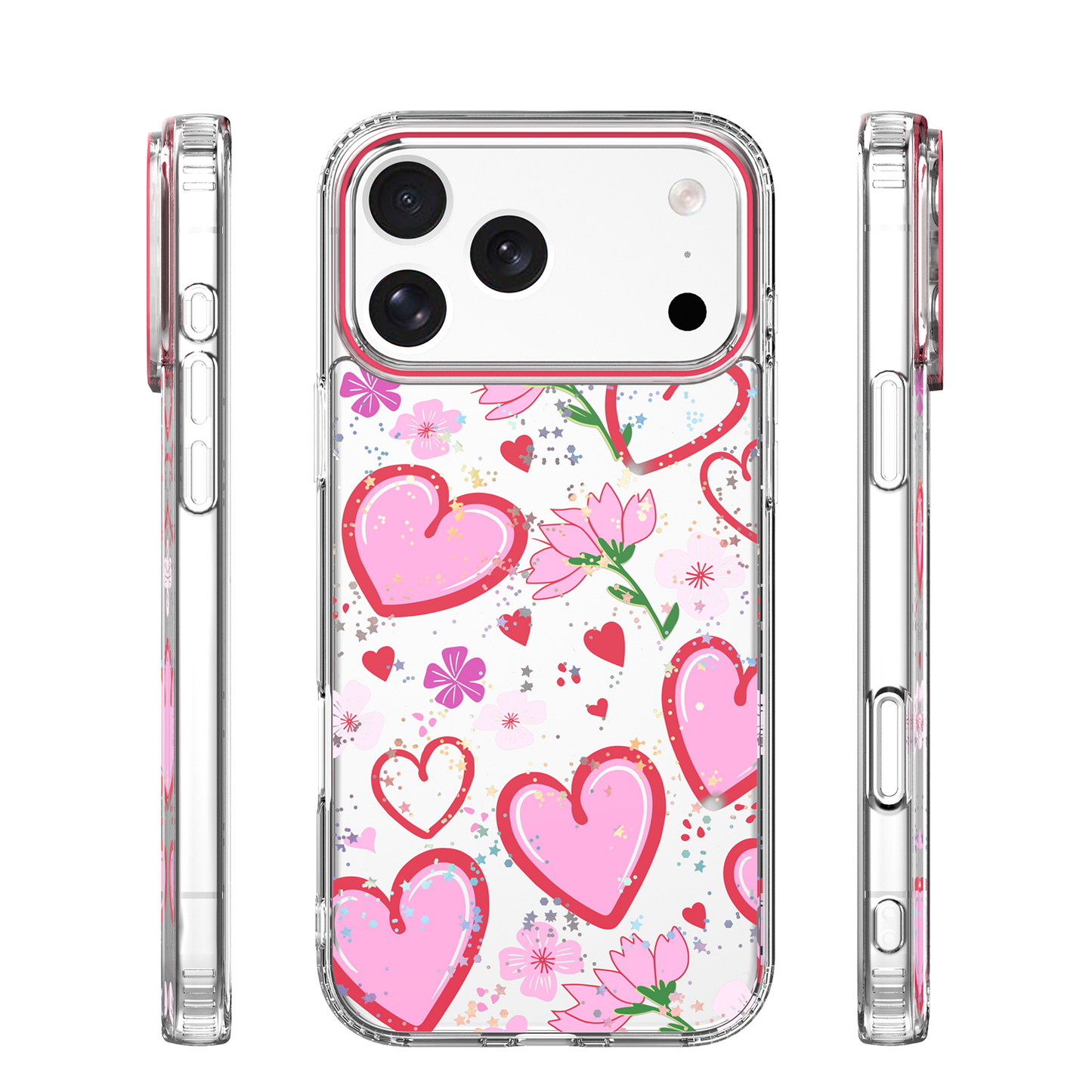 Kuori Apple iPhone 16 Pro Maxille, OEM, Ultra Trendy Love 1, Monivärinen