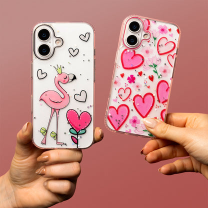 Case for Apple iPhone 17, OEM, Ultra Trendy Love 2, Multicolor