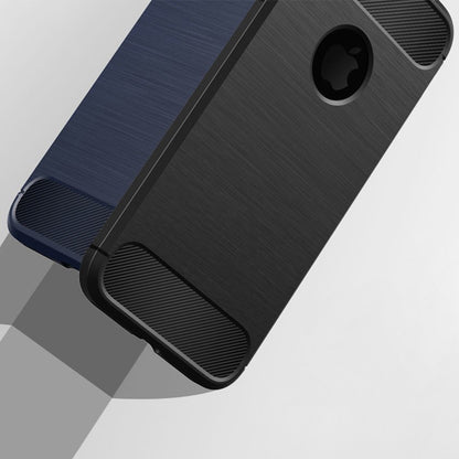 Kuori Apple iPhone 8 / 7:lle, Techsuit, Hiili, Musta