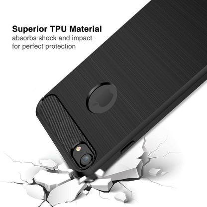 Kuori Apple iPhone 8 / 7:lle, Techsuit, Hiili, Musta