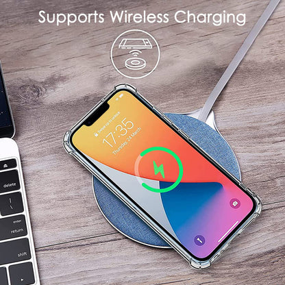 Kuori Apple iPhone 8 Plus / 7 Plus, Techsuit, Iskunkestävä Kirkas, Läpinäkyvä