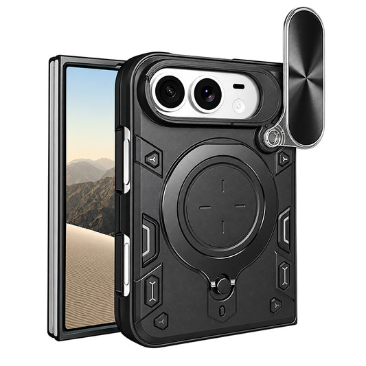 Suojakuori Apple iPhone Duo -puhelimelle, Techsuit CamGuard Pro, musta