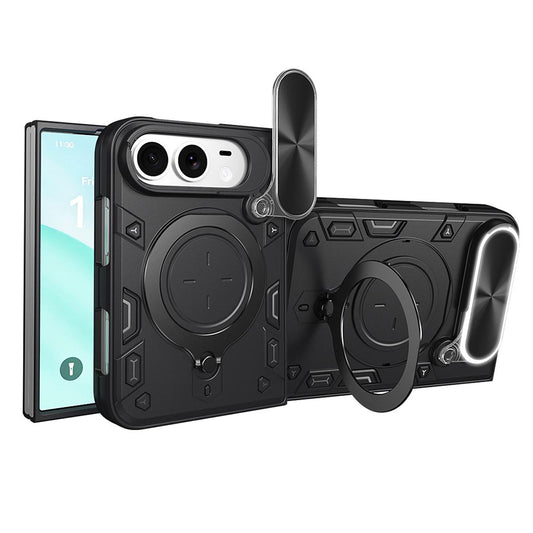 Suojakuori Apple iPhone Duo -puhelimelle, Techsuit CamGuard Pro, musta