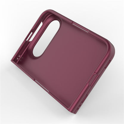 Techsuit Magic Shield -suojakuori Apple iPhone Duo -puhelimelle, tummanviininpunainen