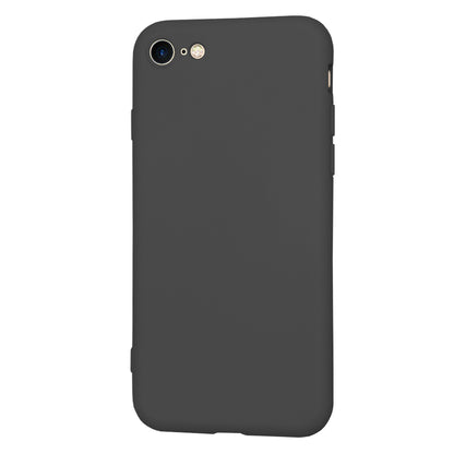 Kuori Apple iPhone SE (2022) / SE (2020) / 8 / 7, Techsuit, SoftFlex, Musta