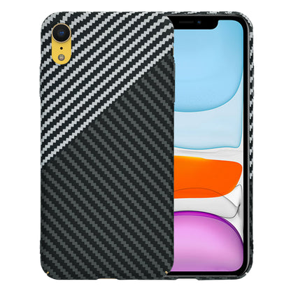 Kuori Apple iPhone XR:lle, Techsuit, Carbonite FiberShell, Musta Harmaa