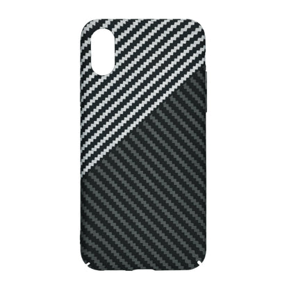 Kuori Apple iPhone XR:lle, Techsuit, Carbonite FiberShell, Musta Harmaa