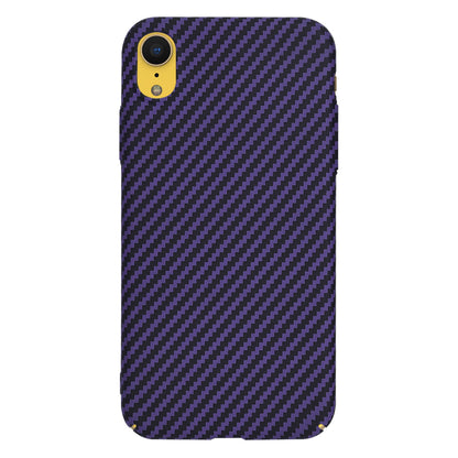 Kuori Apple iPhone XR:lle, Techsuit, Carbonite FiberShell, Violetti
