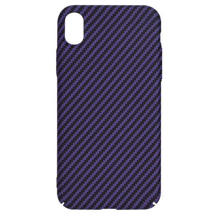Kuori Apple iPhone XR:lle, Techsuit, Carbonite FiberShell, Violetti