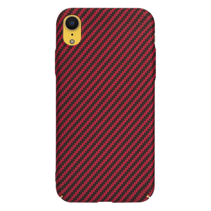 Kuori Apple iPhone XR:lle, Techsuit, Carbonite FiberShell, Punainen