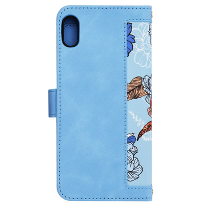 Kuori Apple iPhone XS Maxille, Techsuit, FlipCraft, Sininen