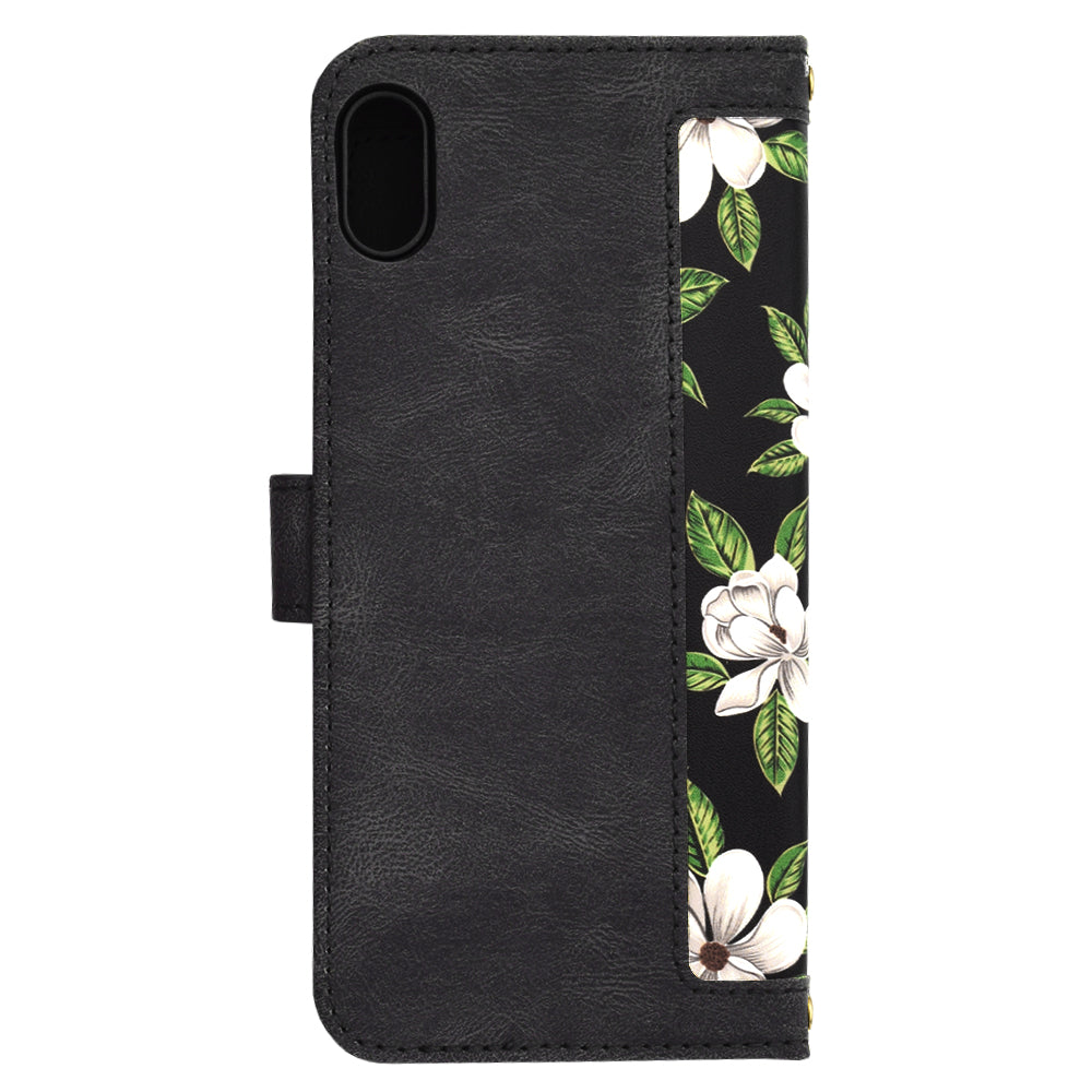 Kuori Apple iPhone XS Maxille, Techsuit, FlipCraft, Musta