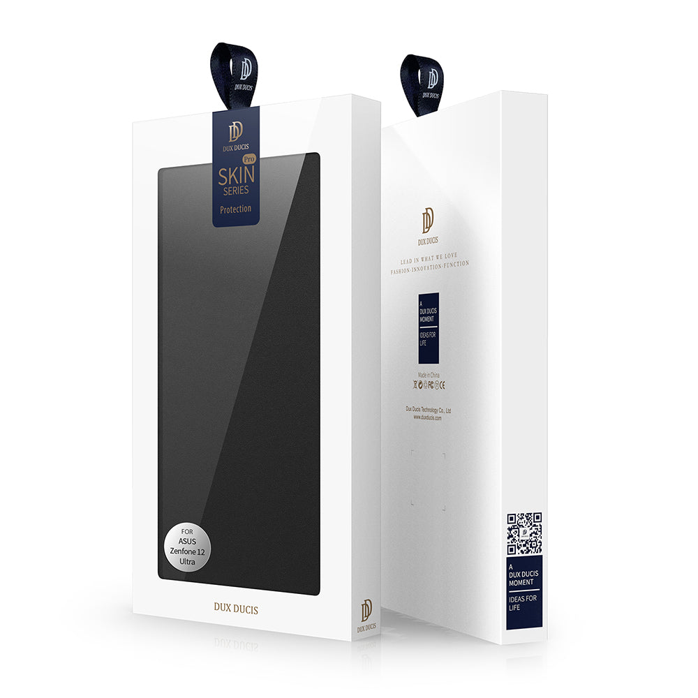 Kuori Asus Zenfone 12 Ultra -puhelimelle, DUX DUCIS, Skin Pro, Musta