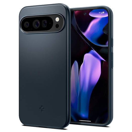 Suojakotelo Google Pixel 9 Pro XL:lle, Spigen, Thin Fit, Tummansininen ACS07732