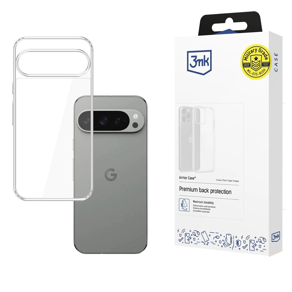 Case for Google Pixel 10 Pro / 10, 3MK, Armor, Transparent