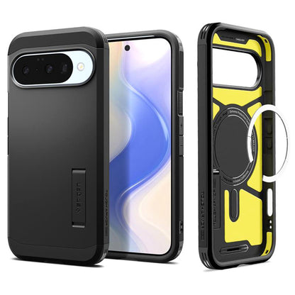 Case for Google Pixel 10 Pro / 10, Spigen, Tough Armor, Black