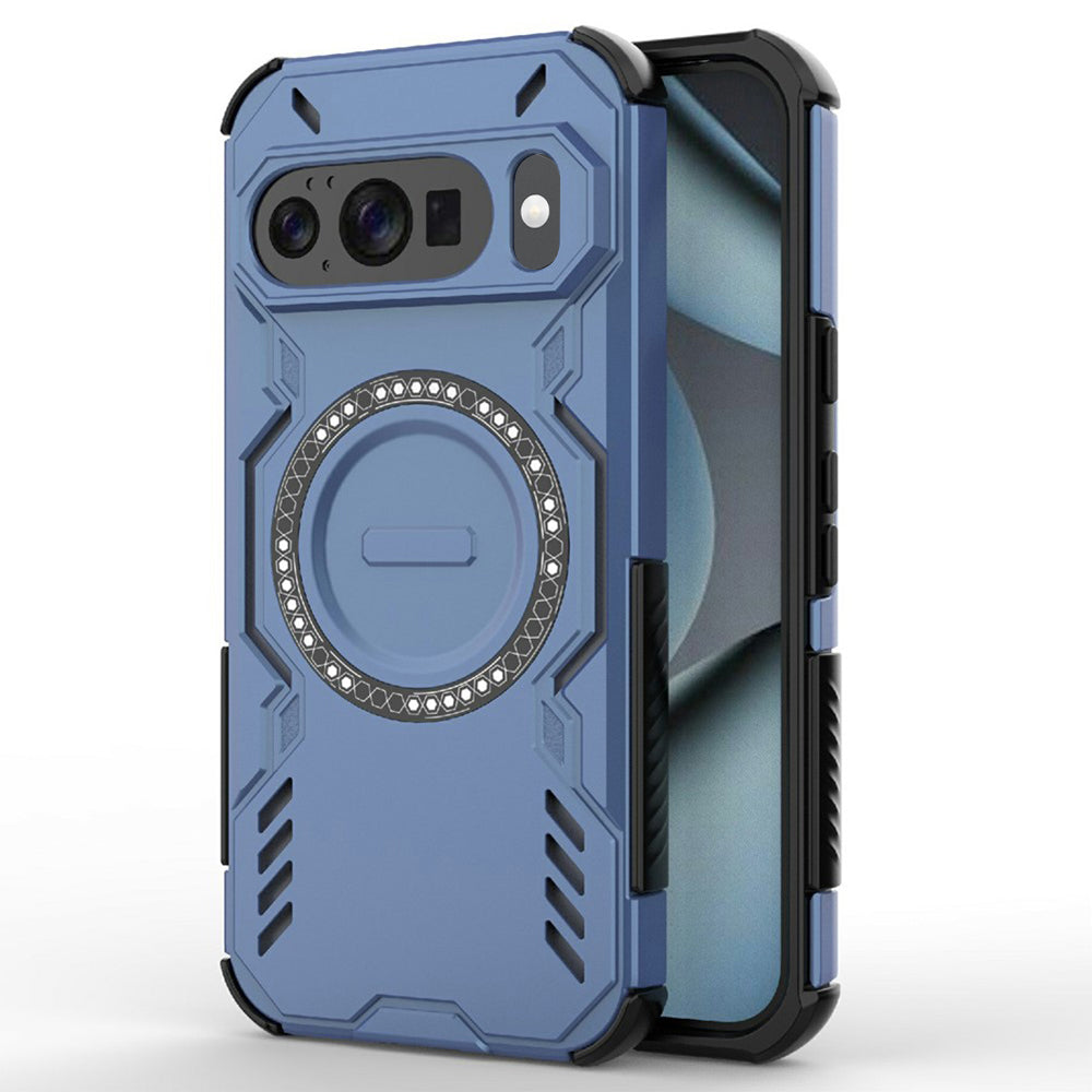 MagSafe Case for Google Pixel 10 Pro / 10, Techsuit, ArmorMag, Blue