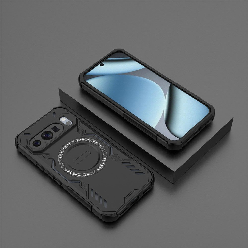 MagSafe-kuori Google Pixel 10 Pro / 10:lle, Techsuit, ArmorMag, Musta