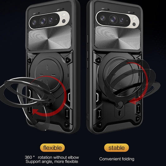 Kuori Google Pixel 10 Pro / 10:lle, Techsuit, CamGuard Pro, Violetti