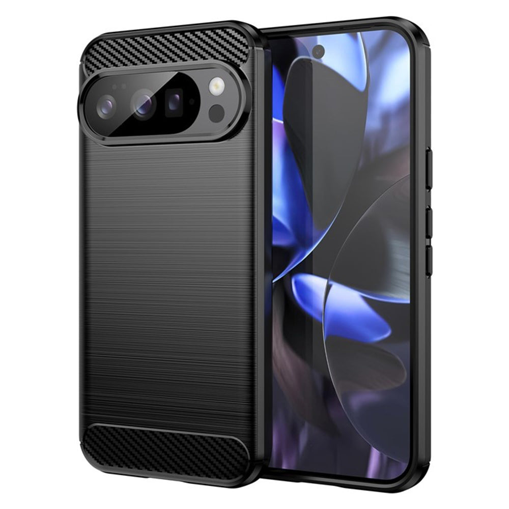 Kuori Google Pixel 10 Pro / 10:lle, Techsuit, Hiili, Musta